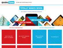Tablet Screenshot of envirofone.com